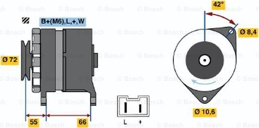 BOSCH 0 986 036 711 - Alternatore autozon.pro