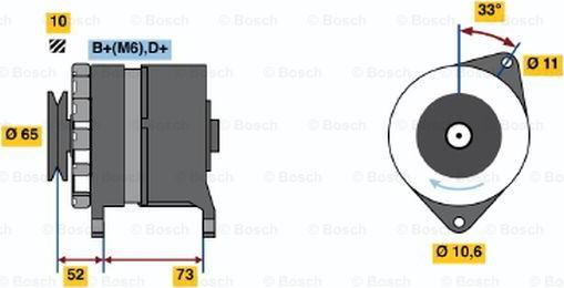 BOSCH 0 986 030 940 - Alternatore autozon.pro