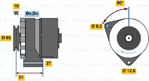 BOSCH 0 986 031 090 - Alternatore autozon.pro