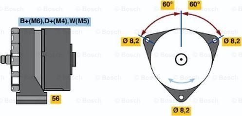 BOSCH 0 986 031 260 - Alternatore autozon.pro