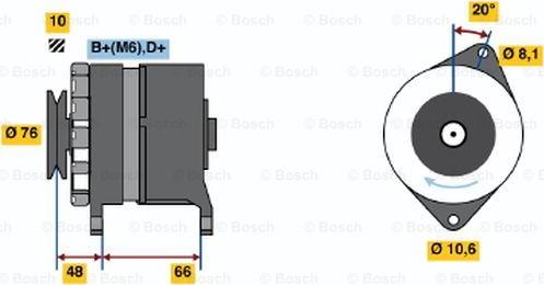 BOSCH 0 986 031 740 - Alternatore autozon.pro