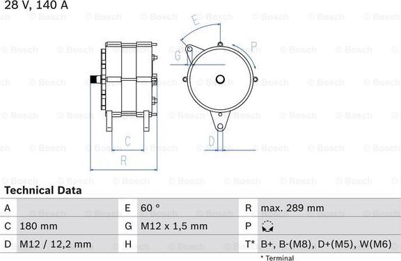 BOSCH 0 986 038 290 - Alternatore autozon.pro