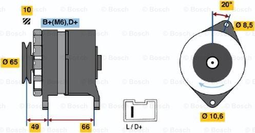 BOSCH 0 986 033 980 - Alternatore autozon.pro