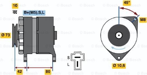 BOSCH 0 986 033 441 - Alternatore autozon.pro