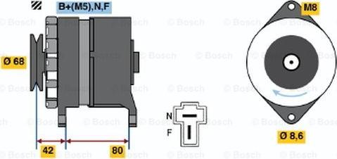 BOSCH 0 986 033 481 - Alternatore autozon.pro