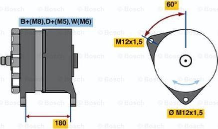 BOSCH 0 986 033 520 - Alternatore autozon.pro