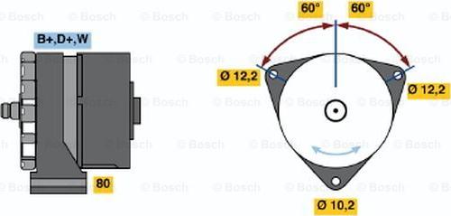 BOSCH 0 986 033 570 - Alternatore autozon.pro