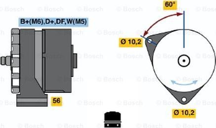 BOSCH 0 986 033 620 - Alternatore autozon.pro