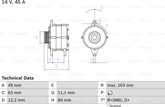 BOSCH 0 986 033 880 - Alternatore autozon.pro