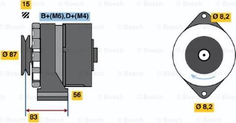 BOSCH 0 986 033 320 - Alternatore autozon.pro