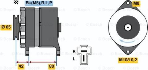 BOSCH 0 986 032 641 - Alternatore autozon.pro