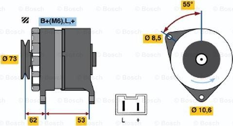 BOSCH 0 986 032 241 - Alternatore autozon.pro