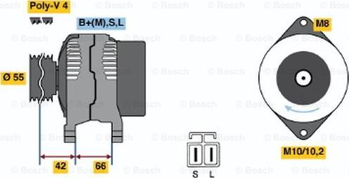 BOSCH 0 986 037 651 - Alternatore autozon.pro