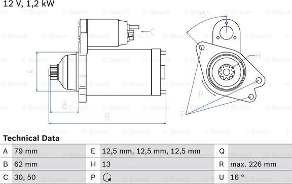 BOSCH 0 986 029 140 - Motorino d'avviamento autozon.pro