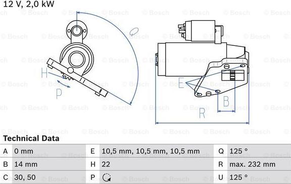 BOSCH 0 986 024 710 - Motorino d'avviamento autozon.pro