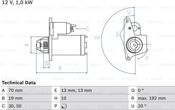 BOSCH 0 986 025 690 - Motorino d'avviamento autozon.pro