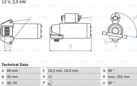 BOSCH 0 986 025 200 - Motorino d'avviamento autozon.pro