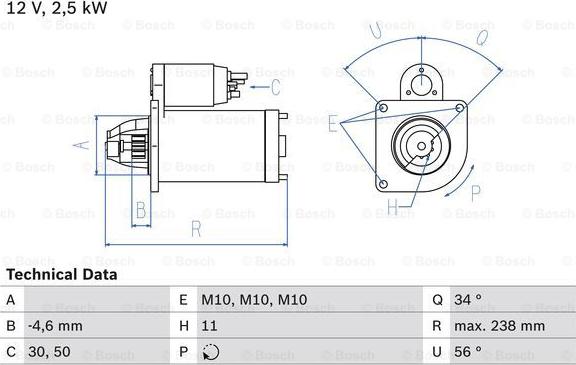 BOSCH 0 986 023 850 - Motorino d'avviamento autozon.pro