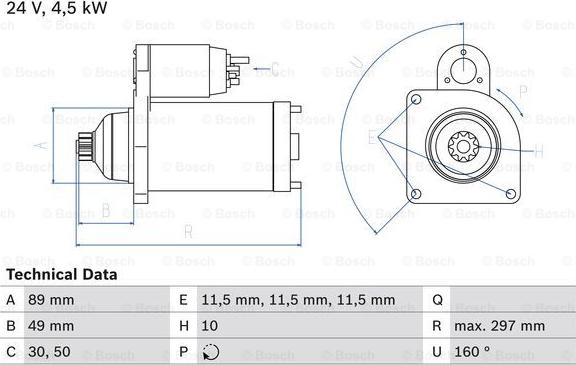 BOSCH 0 986 022 940 - Motorino d'avviamento autozon.pro