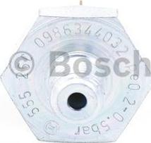 BOSCH 0 986 344 032 - Sensore, Pressione olio autozon.pro