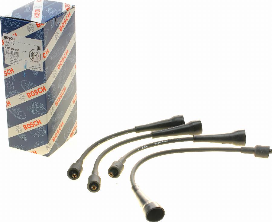 BOSCH 0 986 356 967 - Kit cavi accensione autozon.pro