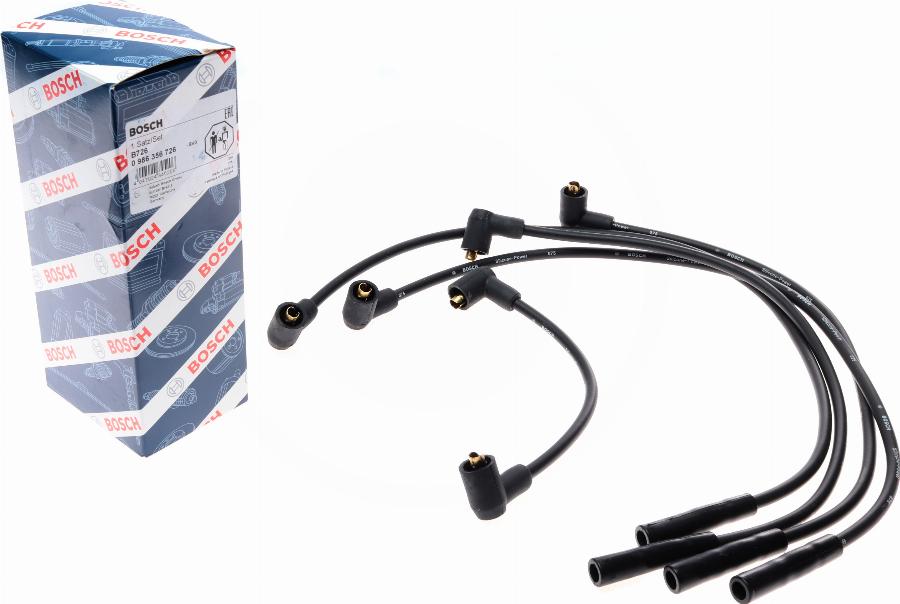 BOSCH 0 986 356 726 - Kit cavi accensione autozon.pro