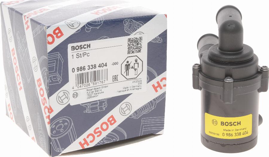 BOSCH 0 986 338 404 - Pompa acqua ausiliaria autozon.pro