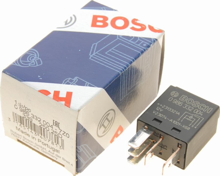 BOSCH 0 986 332 004 - Relè, Corrente di lavoro autozon.pro