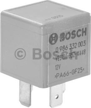 BOSCH 0 986 332 003 - Relè, Corrente di lavoro autozon.pro