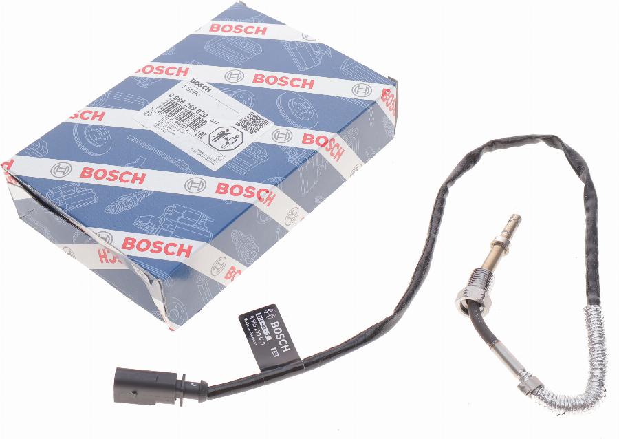 BOSCH 0 986 259 020 - Sensore, Temperatura gas scarico autozon.pro