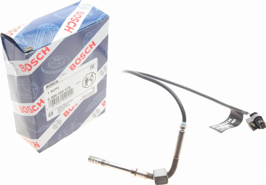 BOSCH 0 986 259 079 - Sensore, Temperatura gas scarico autozon.pro