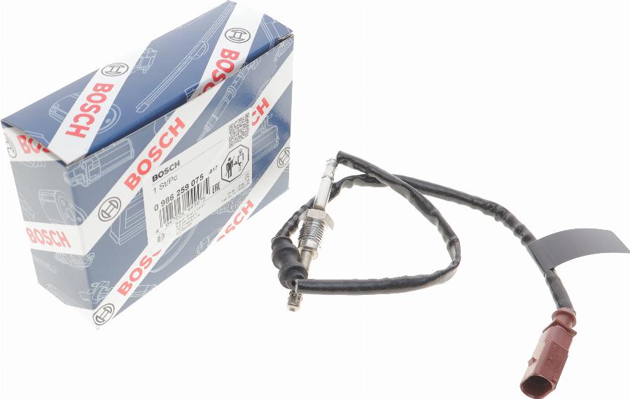 BOSCH 0 986 259 075 - Sensore, Temperatura gas scarico autozon.pro