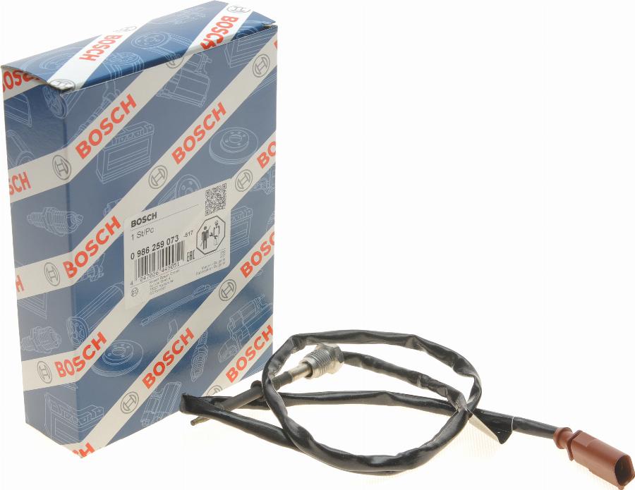 BOSCH 0 986 259 073 - Sensore, Temperatura gas scarico autozon.pro