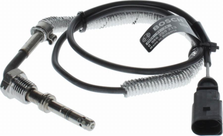 BOSCH 0 986 259 213 - Sensore, Temperatura gas scarico autozon.pro