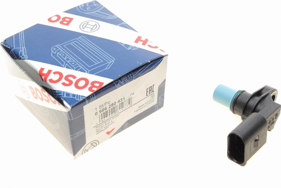 BOSCH 0 986 280 431 - Sensore, Posizione albero a camme autozon.pro