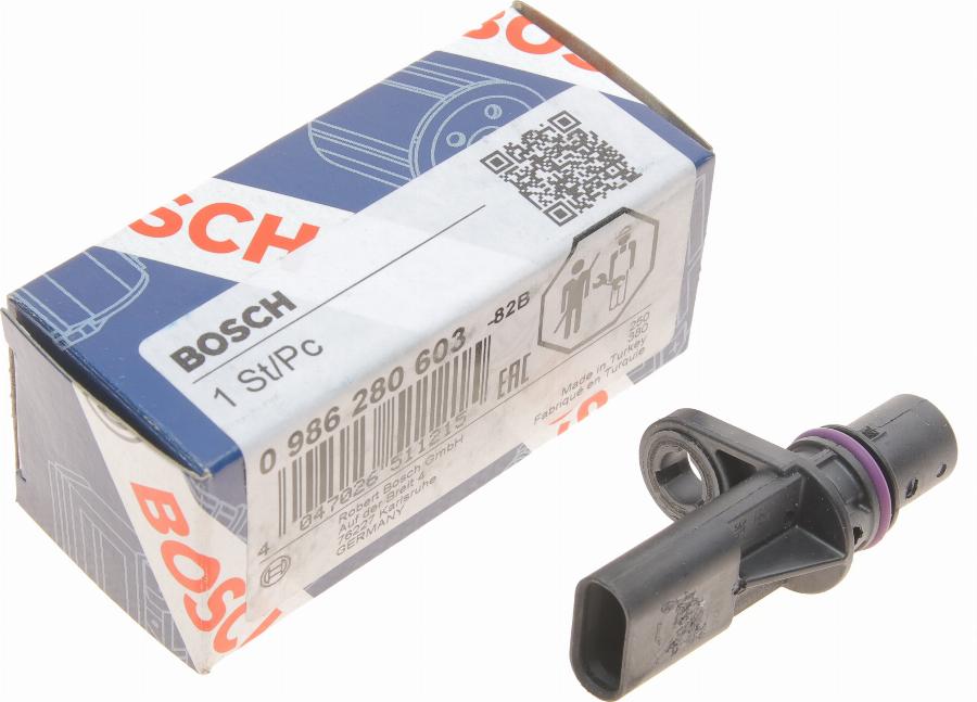 BOSCH 0 986 280 603 - Sensore, Posizione albero a camme autozon.pro