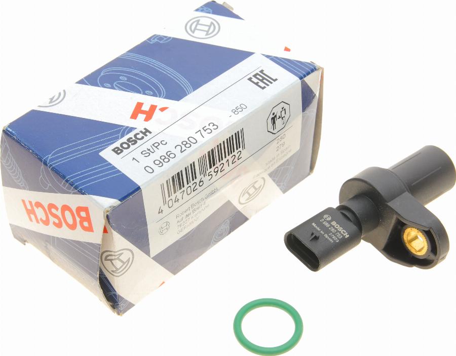 BOSCH 0 986 280 753 - Sensore, Posizione albero a camme autozon.pro