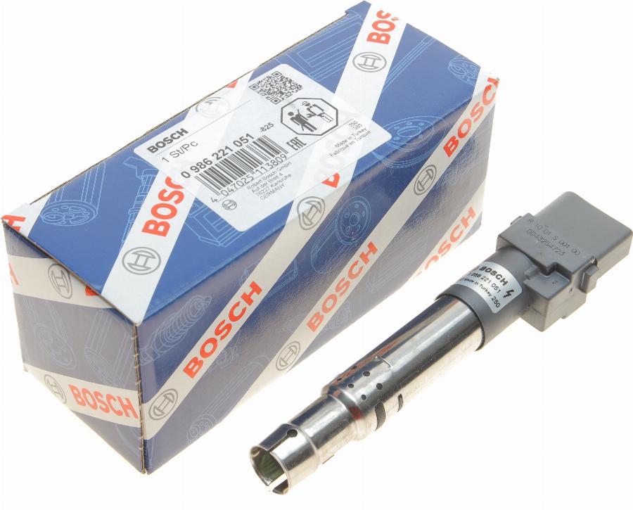 BOSCH 0 986 221 051 - Bobina d'accensione autozon.pro