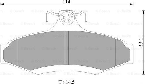 BOSCH 0 986 AB9 047 - Kit pastiglie freno, Freno a disco autozon.pro