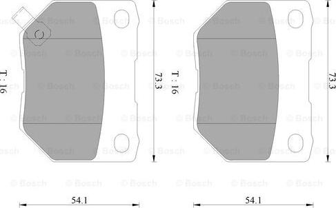 BOSCH 0 986 AB9 052 - Kit pastiglie freno, Freno a disco autozon.pro