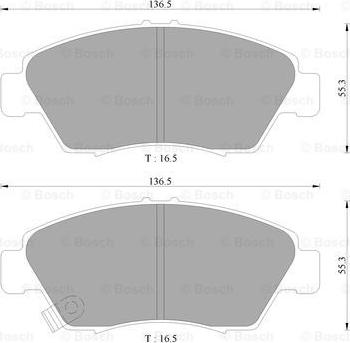 BOSCH 0 986 AB9 069 - Kit pastiglie freno, Freno a disco autozon.pro