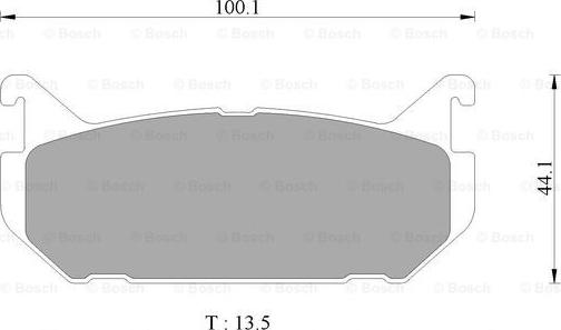 BOSCH 0 986 AB9 060 - Kit pastiglie freno, Freno a disco autozon.pro