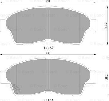 BOSCH 0 986 AB9 063 - Kit pastiglie freno, Freno a disco autozon.pro