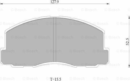 BOSCH 0 986 AB9 003 - Kit pastiglie freno, Freno a disco autozon.pro