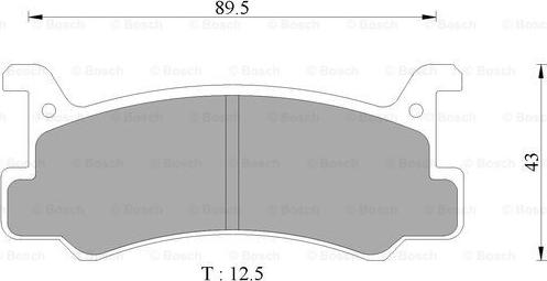 BOSCH 0 986 AB9 007 - Kit pastiglie freno, Freno a disco autozon.pro