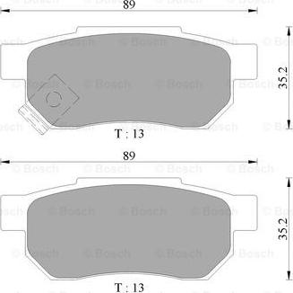 BOSCH 0 986 AB9 034 - Kit pastiglie freno, Freno a disco autozon.pro