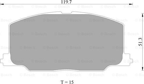 BOSCH 0 986 AB9 191 - Kit pastiglie freno, Freno a disco autozon.pro