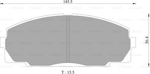 BOSCH 0 986 AB9 142 - Kit pastiglie freno, Freno a disco autozon.pro