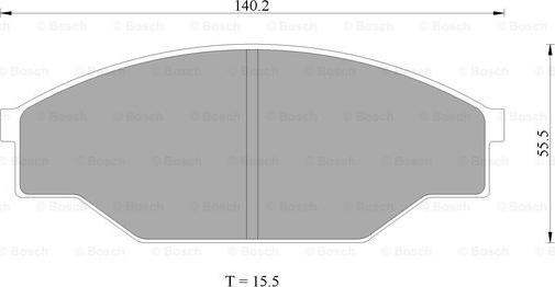 BOSCH 0 986 AB9 184 - Kit pastiglie freno, Freno a disco autozon.pro