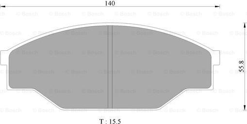 BOSCH 0 986 AB9 130 - Kit pastiglie freno, Freno a disco autozon.pro